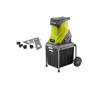 Pack RYOBI Broyeur de végétaux 2500W RSH2545B - Jeu de 2 lames pour broyeur RAC351