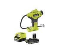 Pack RYOBI Compresseur 18V One Plus R18PI-0 - 1 Batterie 2.0Ah - 1 Chargeur rapide
