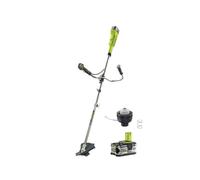 Pack RYOBI débroussailleuse 18V One+ LithiumPlus RBC18X20B4F - 1 batterie 5.0Ah RB18L50 - tête complète simple fil diamètre 1,6mm R