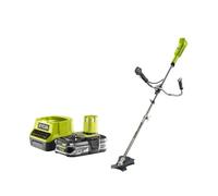 Pack RYOBI débroussailleuse 18V One+ OBC1820B - 1 Batterie 2.5Ah - 1 Chargeur rapide RC18120-125