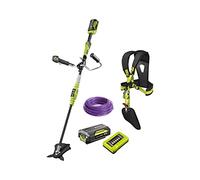 Pack RYOBI débroussailleuse 36V Lithium-ION RBC36X26B - Bobine Fil Rond diamètre 1,6mm RAC101