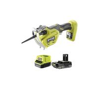 Pack RYOBI Elagueur à main RY18PSA-0-18V One+ - 1 Batterie 2.0Ah - 1 Chargeur rapide
