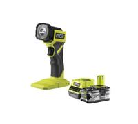 Pack RYOBI Lanterne LED à tête orientable 280 Lumens 18V One+ RLF18-0 - 1 Batterie 4.0Ah - 1 Chargeur rapide RC18120-140