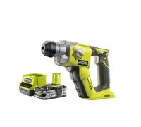 Pack RYOBI Marteau perforateur 18V One+ R18SDS-0 - 1 Batterie 2.5Ah - 1 Chargeur rapide RC18120-125