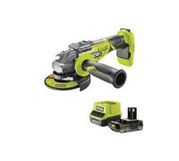 Pack RYOBI Meuleuse d'angle R18AG7-0 - Brushless 18V One+ - 1 batterie 2.0Ah - 1 chargeur rapide RC18120-120