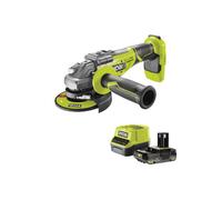 Pack RYOBI Meuleuse d'angle R18AG7-0 - Brushless 18V One+ - 1 batterie 2.0Ah - 1 chargeur rapide RC18120-120