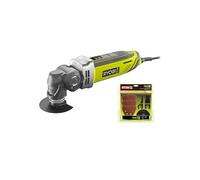 Pack RYOBI Outil multifonctions RMT300-SA - 300W - sac de transport - kit spécial bois 15 pièces - RAK15MT
