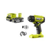 Pack RYOBI Pistolet à air chaud 18V R18HG-0-1 Batterie 2.5Ah - 1 Chargeur rapide RC18120-125
