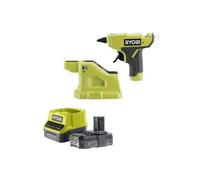 Pack RYOBI Pistolet à colle 18V One+ RGLM18-0 - 1 batterie 2.0Ah - 1 chargeur rapide
