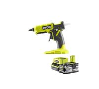Pack RYOBI Pistolet à colle 2 températures 18V One+ RGL18-0 - 1 Batterie 4.0Ah - 1 Chargeur rapide RC18120-140
