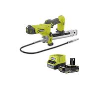 Pack RYOBI pompe à graisse 18V R18GG-0-1 batterie 2.0Ah - 1 chargeur rapide RC18120-120