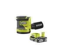 Pack RYOBI Ponceuse excentrique 18V One+ RROS18-0 - 1 Batterie 2.5Ah - 1 Chargeur rapide RC18120-125