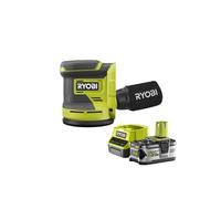 Pack RYOBI Ponceuse excentrique 18V One+ RROS18-0 - 1 Batterie 5.0Ah - 1 Chargeur rapide RC18120-150