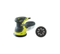 Pack RYOBI Ponceuse excentrique électrique ROS300A - 300W - sac de transport - Plateau de ponçage - 125 mm - ROSP1A