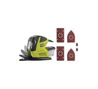 Pack RYOBI Ponceuse multifonctions RMS180-SA30-180W - 60 abrasifs auto-agrippants