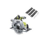 Pack RYOBI - Scie circulaire R18CS7-0 - brushless 18V One+ - 60mm - sans batterie ni chargeur - Guide de coupe RAK03SR