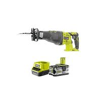 Pack RYOBI Scie sabre 18V One+ R18RS-0-1 batterie 5.0Ah - 1 chargeur rapide 2.0Ah RC18120-150