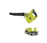 Pack RYOBI Souffleur d'atelier 18V One+ R18TB-0 - 1 Batterie 2.5Ah - 1 Chargeur rapide RC18120-125