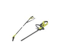 Pack RYOBI taille haie 18V One+ lithium OHT1845 - élagueur à chaîne sur perche 18V One+ OPP1820 - sans batterie ni chargeur
