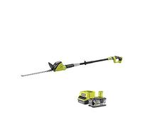 Pack RYOBI Taille-Haies 18V One+ OPT1845-1 Batterie 5.0Ah - 1 Chargeur Rapide 2.0Ah RC18120-150