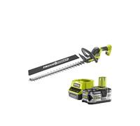 Pack RYOBI Taille-Haies Linea 18V One+ INEA 55cm RY18HT55A-0-1 Batterie 5.0Ah - 1 Chargeur Rapide RC18120-150