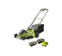 Pack RYOBI Tondeuse 36V RLM36X46H50PG - 2 Batteries 36V LithiumPlus 4.0Ah - 5.0Ah - 1 Chargeur