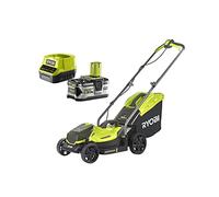 Pack RYOBI Tondeuse poussée 18V One+ OLM1833B - 1 Batterie 5.0Ah - 1 Chargeur Rapide RC18120-150