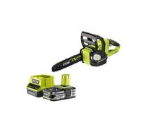 Pack RYOBI Tronçonneuse 18V One+ OCS1830-1 Batterie 2.5Ah - 1 Chargeur rapide RC18120-125