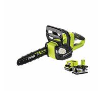 Pack RYOBI tronçonneuse 18V One+ OCS1830-1 batterie 5.0Ah - 1 chargeur 2.0Ah RC18120-150