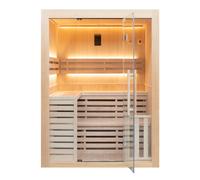 Pack Sauna Traditionnel Sense 4 France Sauna + poêle 4,5 kW et pierres (4 places)