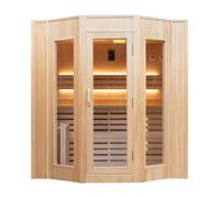 Pack Sauna Traditionnel Zen 4 France Sauna + poêle 6 kW et pierres (4 places)