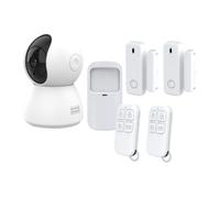 Konyks KO338690 Pack sécurité - 1 caméra Wi-Fi intérieure + 2 détecteurs d'ouverture + 1 détecteur de mouvement + 2 télécommandes