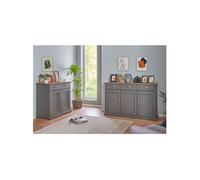 Pack Séjour 2 Buffets de Rangement en Pin Massif - MELINA -