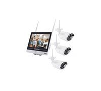 pack semac kit 2x cameras pro vidéo surveillance full hd 1080p 12pouces caméra sup kit ipcam5 G