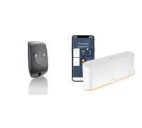 Pack Somfy - 3 Télécommandes Keytis RTS 2 canaux + 1 Box Domotique Tahoma Switch | Pour contrôler des moteurs de portails ou de portes de garage RTS Somfy | Contrôle à distance via l'application Tahom