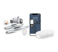 Pack Somfy Motorisation Exavia Star à vérins pour portail battant | Vantaux max : 2,50 m (L) et 2 m (H) + Kit de Connectivité pour Piloter le Moteur avec votre Smartphone