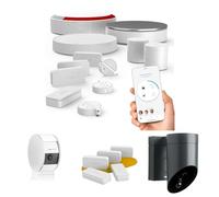 Pack Somfy Système d'Alarme Maison Complet - Essential Plus Integral avec 1 Caméra Extérieure | 1 Caméra Intérieure | 9 Intellitag | Sirènes Intérieure et Extérieure | 2 Détecteurs | 3 Badges