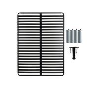 Pack Sommier 2x22 Lattes 160x200cm + 5 Pieds - TITANIUM 22 -