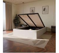 Pack sommier coffre blanc et matelas hybride 140x190 épais 30cm - Célia & Victoria - Morphea