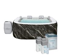 Pack Spa gonflable Bestway Hollywood Luxe Airjet 6 places + Kit Brome Bayrol
