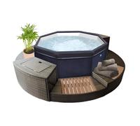 Pack spa semi-rigide NetSpa Octopus + 5 mobiliers (4 à 6 places)