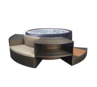 Pack spa semi-rigide NetSpa Vita + mobiliers (2 à 4 places)