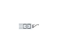 Pack spark skx/skl621 + mitigeur novara plus à bec - coloris : inox dekor