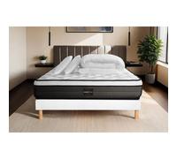 Pack Suite 180 x 200 cm sommier Kit Blanc