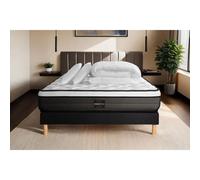 Pack Suite 200 x 200 cm sommier Kit Noir