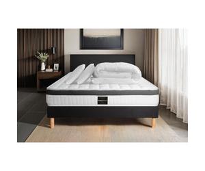 Pack Superieur 200 x 200 cm sommier Kit Noir