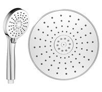 Pack Tête et Douchette Chrome BL-3005-DZ | Tête Renforcée | Injection d'Air | 3 Modes de Jet