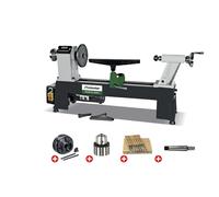 Pack tour à bois 305x460mm + mandrin 100 mm + jeu 8 burins + mandrin à couronne + arbre Holzstar DB460XL VARIO PACK