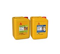 Pack Traitement et Protection SIKA - Sikagard-120 Stop Vert 5L - Sikagard-221 Protecteur Facade 5L
