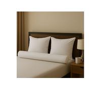 Pack traversin 100% coton 140 et oreiller luxe anti-acariens